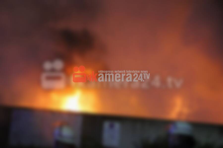 Lidl-Lager-Großbrand in Hüfingen