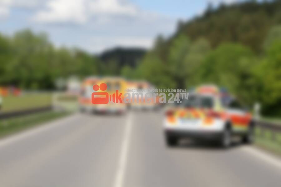 schwerer Verkehrsunfall B27 Auffahrt Schwenningen Mühlhausen Bartler